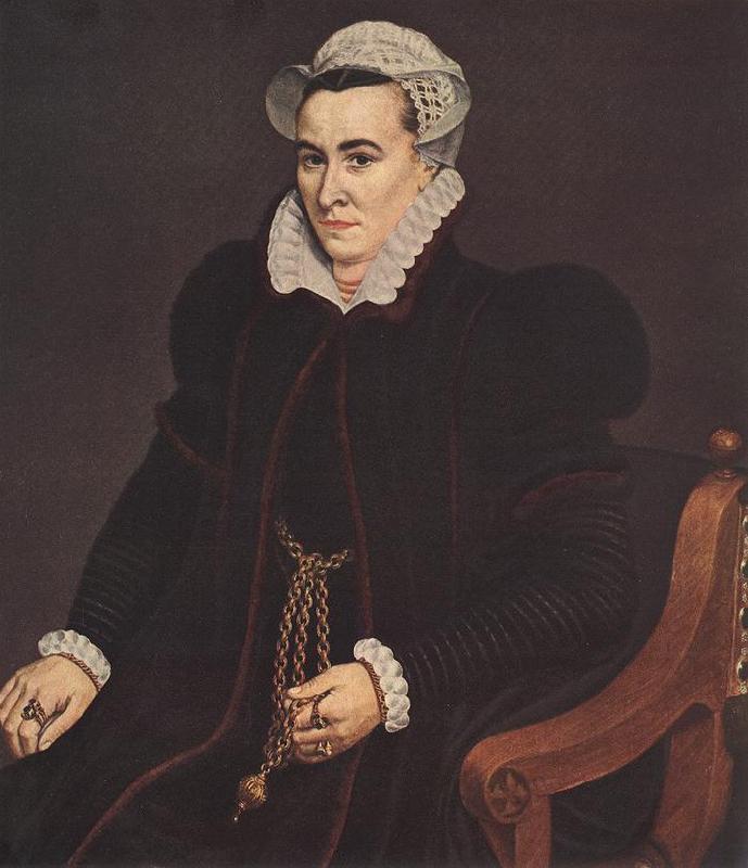 POURBUS, Frans the Elder Portrait of a Woman igtu oil painting image